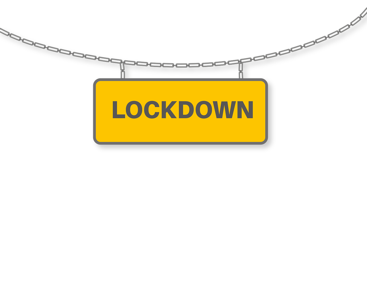 lockdown sign